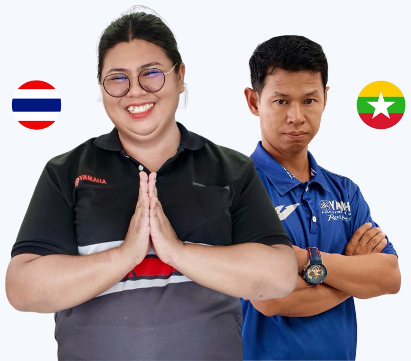ทีมเจ้าหน้าที่ พูดได้ทั้งไทยและพม่า